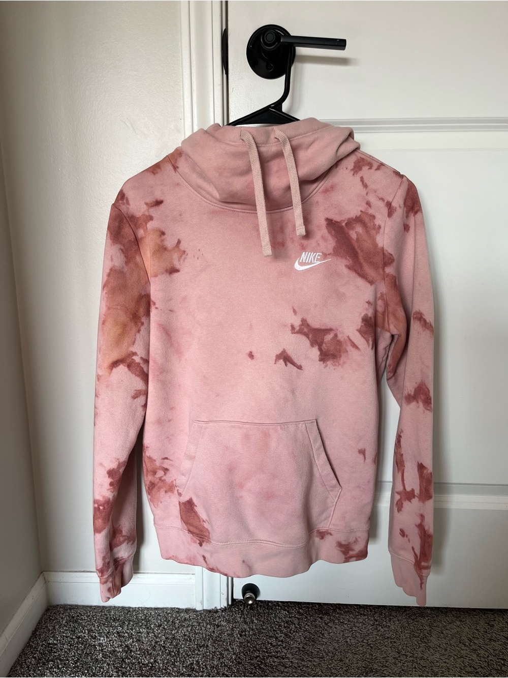 Custom hand-dyed Nike Women's  Cowl Neck Sweatshirt